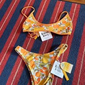 Kulani Kinis yellow lemon bathing suit